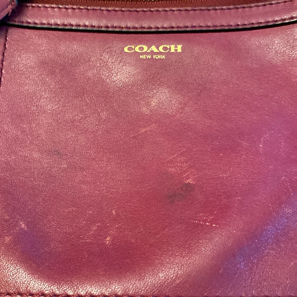 Coach Women's Crossbody Bag - Dark Pink - Picture 10 of 13